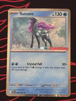 Pokemon TCG Suicune PFL 062/094 GEM Cosmos Holo GAMESTOP Promo - Image 1