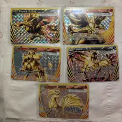 Pokemon TCG Holo Card Set 5 Cards All Breaks From 2015 No Duplicates NM Lot - Image 1