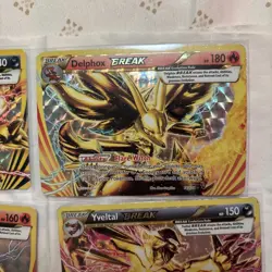 Pokemon TCG Holo Card Set 5 Cards All Breaks From 2015 No Duplicates NM Lot - Image 2