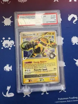 2009 Pokemon Platinum Supreme Victors Electivire Fb Lv X Holo Level #144 PSA 9 - Image 1