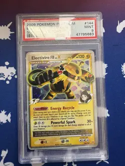 2009 Pokemon Platinum Supreme Victors Electivire Fb Lv X Holo Level #144 PSA 9 - Image 3