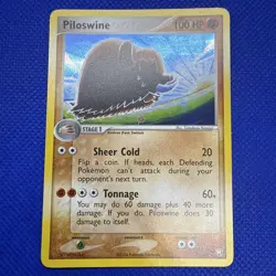 Piloswine 13/109 Team Rocket Returns Rare Holo Ex 2005 Pokemon - Image 1