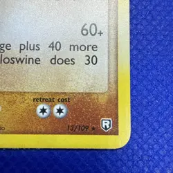 Piloswine 13/109 Team Rocket Returns Rare Holo Ex 2005 Pokemon - Image 4