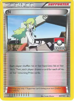 N - BW100 - Pokemon League Promo - BW Black Star Promos #BW100 Pokemon TCG - Image 1