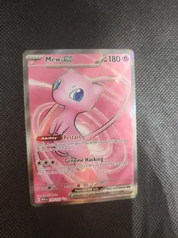 MINT Pokemon TCG Mew ex Scarlet & Violet 151 193/165 Holo Ultra Rare - Image 1