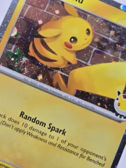 Pokemon TCG Pikachu 051/162 Stamped 2026 Pokemon Day Promo FART SWIRL 🍥 - Image 1