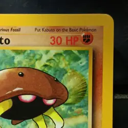 Pokemon TCG Kabuto Fossil 1st Edition Common Card 50/62 - Image 3