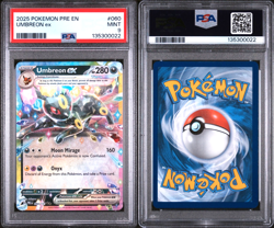 Pokemon SV Scarlet Violet PRE Prismatic Evolutions Umbreon ex 060/131 PSA 9 MINT - Image 3