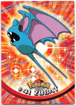 Zubat #41 1999 Topps Pokemon (Blue Logo) MP - Image 1