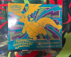 Pokemon Ascended Heroes Pokemon Center ETB in hand - Image 1