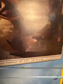 Psyduck SM199 Detective Pikachu Holo Swirl ! Black Star Promo Sun & Moon Pokemon - Image 3