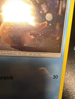 Psyduck SM199 Detective Pikachu Holo Swirl ! Black Star Promo Sun & Moon Pokemon - Image 4