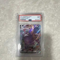 Pokemon Crobat VMAX 045/072 Shining Fates Full Art Holo Ultra Rare PSA 9 - Image 1