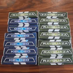 Pokemon: Battle Arena Decks keldeo vs rayquaza empty deck box 14X 820650821684 - Image 1
