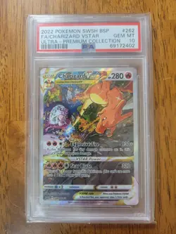 2022 Pokemon Charizard VSTAR SWSH262 Promo Ultra Rare PSA 10 Gem Mint #262 - Image 1
