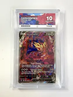 ACE 10 Zamazenta V Crown Zenith GG54/GG70 Galarian Gallery Perfect Subs Pokemon - Image 1