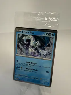Chien-Pao 057/182 Cosmos Holo Sealed Pokemon Paradox Rift - Image 1