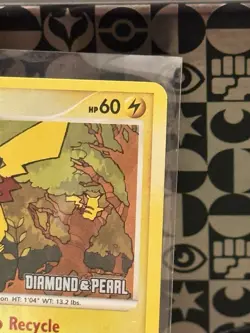 Pikachu 94/123 Diamond & Pearl Stamped Reverse Holo Pokemon TCG 2007 MP - Image 4