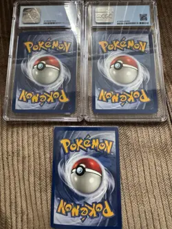 Pokemon TCG CGC 1st Ed Cloyster Fossil Goldeen Jungle Articuno Holo Fossil Lot - Image 2