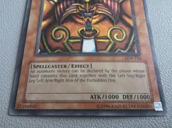 Yu-Gi-Oh! LOB Exodia The Forbidden One LOB-124 - Image 4