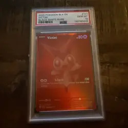 Pokemon Black Bolt - Victini Red #171 PSA 10 - Beautiful Card - Image 1