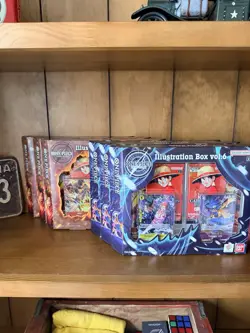 One Piece Card Game: Illustration Box (IB-05) Vol.5 X3 and Vol.6 X3 - IN HAND - Image 1