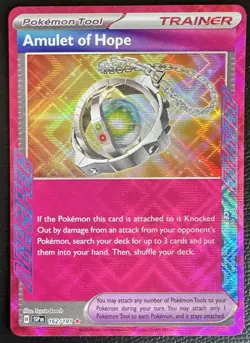 Amulet of Hope 162/191 Surging Sparks ACE SPEC Rare Pokemon TCG Card NM - Image 1