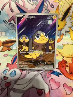 Pokemon TCG Helioptile 143/132 Illustration Rare Mega Evolution NM Card - Image 1