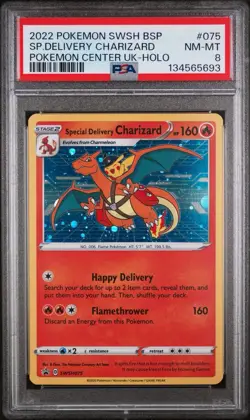 Special Delivery Charizard SWSH075 SWSH: Sword & Shield Promo Cards Holo - Image 2