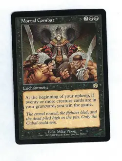 Mortal Combat - Torment - Magic The Gathering M/NM (Never Played) - Image 1