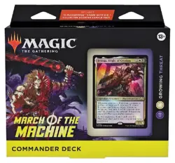 New and Sealed x 1 March of the Machine Commander Deck: Growing Threat (White-Bl 195166208381 - Image 1