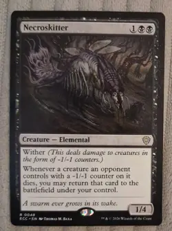 Necroskitter 48 NM Lorwyn Eclipsed Commander MTG - Image 1