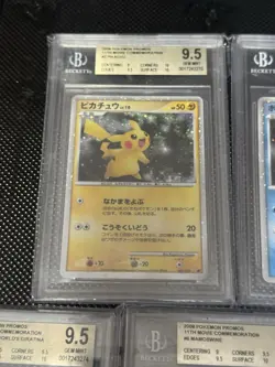 SEQUENTIAL BGS 9 + 9.5 2008 Pokemon JPN 11th Movie Commemoration Promo FULL SET - Image 2