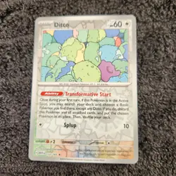 Pokemon Scarlet & Violet 151 Ditto Holo Rare 132/165 - Image 1
