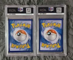 2016 Pokemon Mewtwo & Mew -EX FA XY Promo Super-Premium PSA 7 Sequential! 🌟 - Image 2
