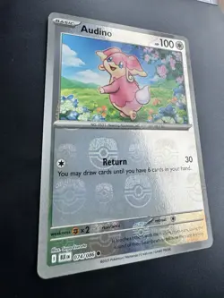 Audino Master Ball Black Bolt Tcg Pokemon Near Mint 74/86 - Image 2