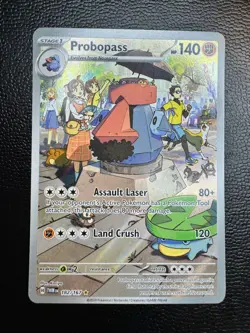 Pokemon TCG Probopass Illustration Rare SV06: Twilight Masquerade 182/167 NM - Image 1