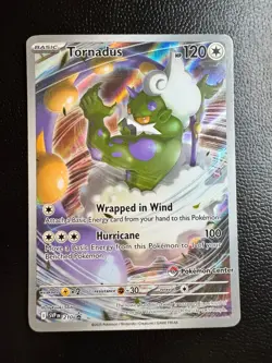 Pokemon TCG Tornadus - (Pokemon Center Exclusive) Promo SV: 210 NM - Image 1