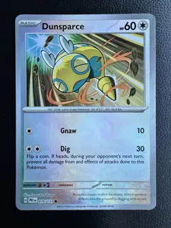 Dunsparce 79/131 - S&V: Prismatic Evolutions Masterball Holo - Pokemon TCG (NM) - Image 1