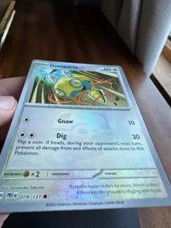 Dunsparce 79/131 - S&V: Prismatic Evolutions Masterball Holo - Pokemon TCG (NM) - Image 2