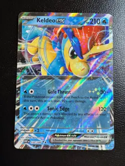 Pokemon TCG Keldeo ex Double Rare SV: White Flare 030/086 NM - Image 1