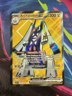 Archaludon ex 224/191 - Pokemon TCG Surging Sparks Full Art Ultra Rare NM - Image 1