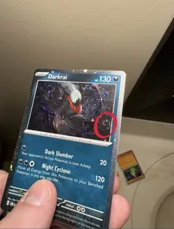 🌀 SWIRL Pokemon TCG Darkrai Cosmos Foil With Swirl Triple Whammy Tin Promo 🌀 - Image 1