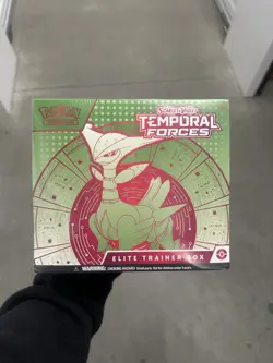 Pokemon TCG Temporal Forces Elite Trainer Box ETB Iron Leaves NEW/Factory Sealed - Image 1