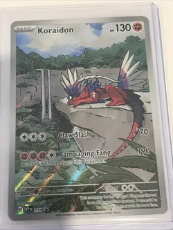 Koraidon 014 Scarlet & Violet Black Star Promo Full Art Pokemon TCG - Image 1