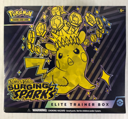 Pokemon Scarlet & Violet Surging Sparks ETB Elite Trainer Box NEW SEALED - Image 1