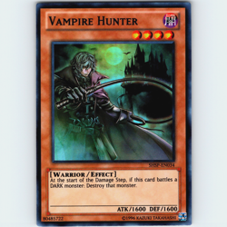 Yugioh Vampire Hunter SHSP-EN034 Unlimited Super Rare Holo - NM 💎 - Image 1