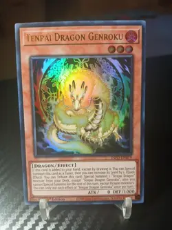 Yugioh! Tenpai Dragon Genroku - INFO-EN019 - Ultra Rare - 1st Edition Near Mint - Image 1
