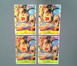 Sabo SR ST13-008 Playset ×4 One Piece TCG Starter Deck 13 English - Image 1