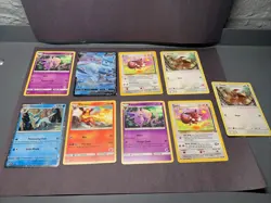 Pokemon TCG Mixed 10 Card Lot - Eevee & Eeveelutions Bundle Holo NM/LP VTG WOTC - Image 1